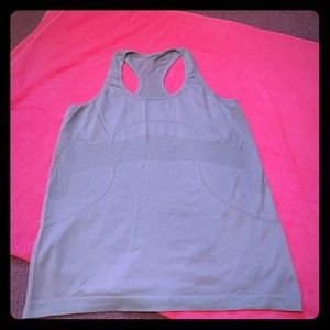 Mint green lululemon racerback tee